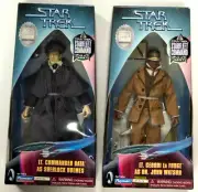 STAR TREK TV Series PLAYMATES 9" Action Figure Set - SHERLOCK HOLMES & WATSON
