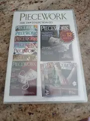 PieceWork 2008 - 2009 Collection CD by Interweave (CD-ROM) New Sealed
