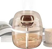 Room Humidifier - Clear aromifir Humidifier | Humidifier for Bedroom | Cool Mist Humidifier | Large Capacity Humidifiers Double Spray | Quiet Desk Diffusers Supplies for Nursery and Bedroom