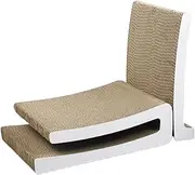 Cat Scratching Pad | Wear Resistant Cardboard Scratchers for Indoor Cats | Interactive Toys Scratch Resistant Mat Scratching Pad for Climbing Wall Sleeping Corner Play Window