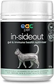 EAC Animal Care in-sideout Gut and Immune Health Optimiser for Cat 125 g