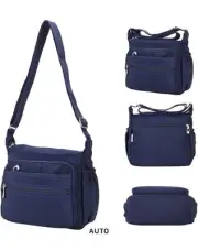 MultiFunctional Crossbody Shoulder Bag/Messenger Bag. Waterproof! Nylon Casual.