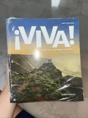 ¡viva! Fifth Edition Textbook Blanco Donley BRAND NEW SEALED