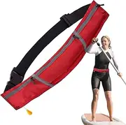 Swim Belts for Water Aerobics Women - 150N Buoyancy Swimming Training Belt - Adult Inflatable Life Vest Auto-Inflating Reflective Float for Deep Water Exercise Kayak Rafting Beach