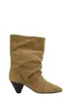 Suede ankle boots - ISABEL MARANT - Brown