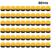 Pack Of 60 Yellow Tennis Racket Grips