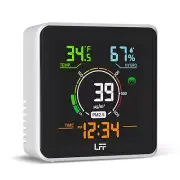 Air Quality Monitor, PM2.5 Detector Indoor Air Quality Monitor, Temperature T...