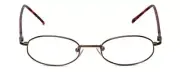 FlexPlus Designer Blue Light Blocking Reading Glasses Model 89 Brown-Satin 46mm