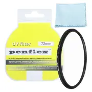 72mm UV Filter, 1 PCS Protection Filter Camera Lens Filter Optical 72mm