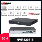 Dahua NVR5208-EI 8CH 2SATA 4K AI Network Video Recorder Face Recognition H.265+