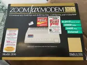 Vtg Zoom Fax Modem V.34x Plus NIB NOS