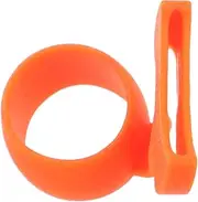 SWOOMEY Pick Anti-slip Finger Cover Non-slip Guitar Picks Pickguard Acoustic Guitar Acoustic Pickguard Plectrum Holder Orange Silica Gel