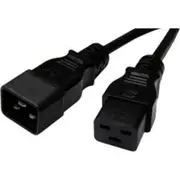 Dynamix C-IEC16A-0 16A IEC C20 to C19 Power Extension Cord - 50cm - Black 1.5mm2 [C-IEC16A-0]