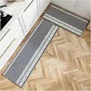 Non Slip Bath Mat Floor Mat Kitchen Non Slip Mat Household Water and Oil Absorption Long Strip Donnell Kitchen Floor Mat Doormat Non Slip Mat (Color : 50X180cm, Size : Pink)