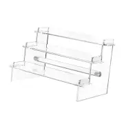 3 Tier Acrylic Display Riser Stand Perfume Organizer Sturdy Acrylic Stands for