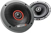 MB Quart FKB116S 240 Watt Slim Shallow Mount Car Audio Speakers, 6.5-Inch