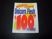 RON ENGLISH POPAGANDA Unicorn Flesh Ad 2.5" Sticker decal frm poster art print E