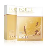 在飛比找蝦皮購物優惠-FORTE 奢寵金萃緊緻亮白雙效面膜5片/盒 台塑生醫 台塑