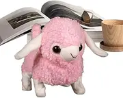 Robot Sheep,Simulation Cute Electric Interactive Plush Animated Toy - Lamb Plush, Portable Sleeping Pet Buddy for Easter, Birthday, Children's Day