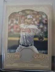 2012 Topps Gypsy Queen Tommy Hanson Game Used Jersey Card