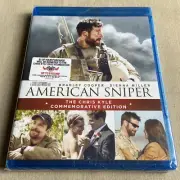 American Sniper: Chris Kyle Commemorative Edition (Blu-ray 2-Disc NEW) Eastwood