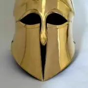 Christmas Medieval Greek Helmet Corinthian Helmet Knight Brass plating Helmet