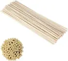 50Pcs 8 Inch Natural Rattan Fiber Reed Diffuser Sticks Refill Essential Oil A...