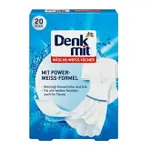 大象生活館【德國 DENKMIT】拋棄式防染護色洗衣吸色布 (白色專用) 20片/盒 德國DM 洗衣護色布