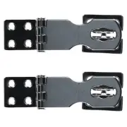 Hasp & Staple Cabin Hatch Lock Marine Grade Stainless Steel Locker 2 PACK