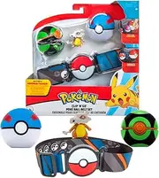 Pokemon Clip N Go Great Ball Belt Set Cubone
