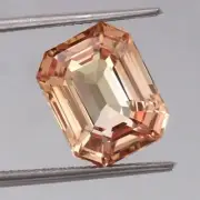 AAA Top Grade Ceylon Peach Color Padparadscha Sapphire 9.00 Ct Loose Gemstone