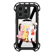 iPhone 16 Pro Ultra Bounce Case MagSafe Compatible Nonchalant Bunnies