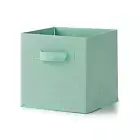 Collapsible Foldable Storage Cube Toy Box Bin For Kids Bookshelf MINT GREEN