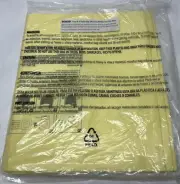 Three 9-16 Gallon High Efficiency Wet/Dry Vac Filter Bags Yellow Vacuum Bags