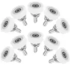 10pcs Drawer Wheels Fridge Drawer Guide Pulley Roller Bearing Wheel for Shower