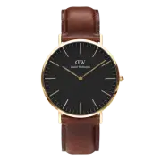 Daniel Wellington Classic 40 St Mawes Gold & White Watch