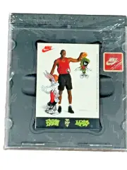 1993 Nike Stickers 12 Card Set - Michael Jordan + Looney Tunes Characters SEALED