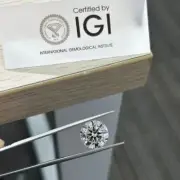 4.50 Ct E Color VS1 Clarity Round Cut Lab Grown Diamond IGI Certified