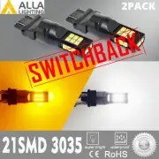 LED Two-Color Front Turn Signal Bub Pair For 94-01 Dodge Ram 1500,Corner Light