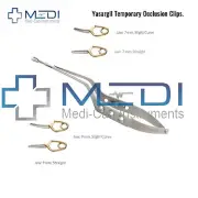 Aneurysm Clip Applicator Yasargil Bayonet Neuro Surgery Occlusion Clips