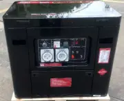 Diesel Generator 8.75kVa Millers Falls GSD9000Q Silenced Generator 2W RCD IP66