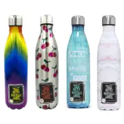 Double Wall Insulated Stainless Steel Sports Water Bottle 25oz Thermal Flask