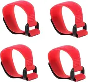 DRESSOOS Rooster No Crow Collars 4pcs Nylon Poultry Collars Simple Yet Practical Neckband for Farms