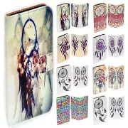 For Apple iPhone Series Case - Dream Catcher Print Wallet Phone Case Cover #1