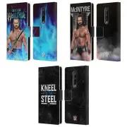 OFFICIAL WWE DREW MCINTYRE LEATHER BOOK WALLET CASE FOR BLACKBERRY ONEPLUS