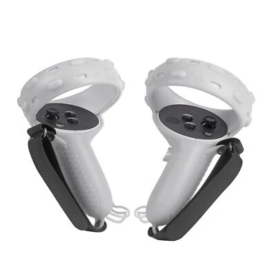 Silicone Handle Grip Controller Sleeve Hand Strap Parts for Quest 2 VR Headset