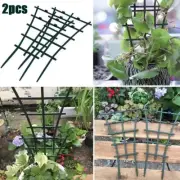 Support and Beautify Your Garden with this Green Plant Climbing Trellis Frame!