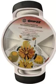 Norpro Grip-EZ 5112 8" White Melon Pineapple Cutter Wedger Used Once