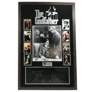 The Godfather - Al Pacino Signed and Framed Photograph with Replica Tommy Gun