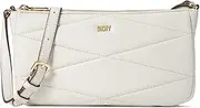 [DKNY] Eve Top Zip Demi Pebble One Size, Beige, Contemporary